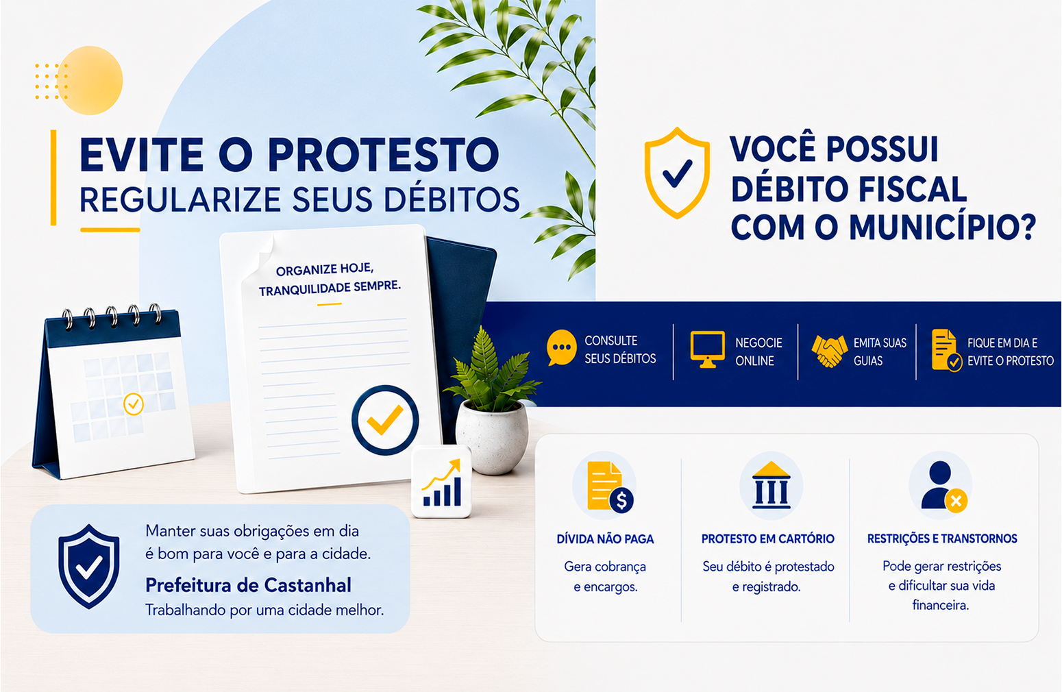 Evite o Protesto - Regularize seus débitos