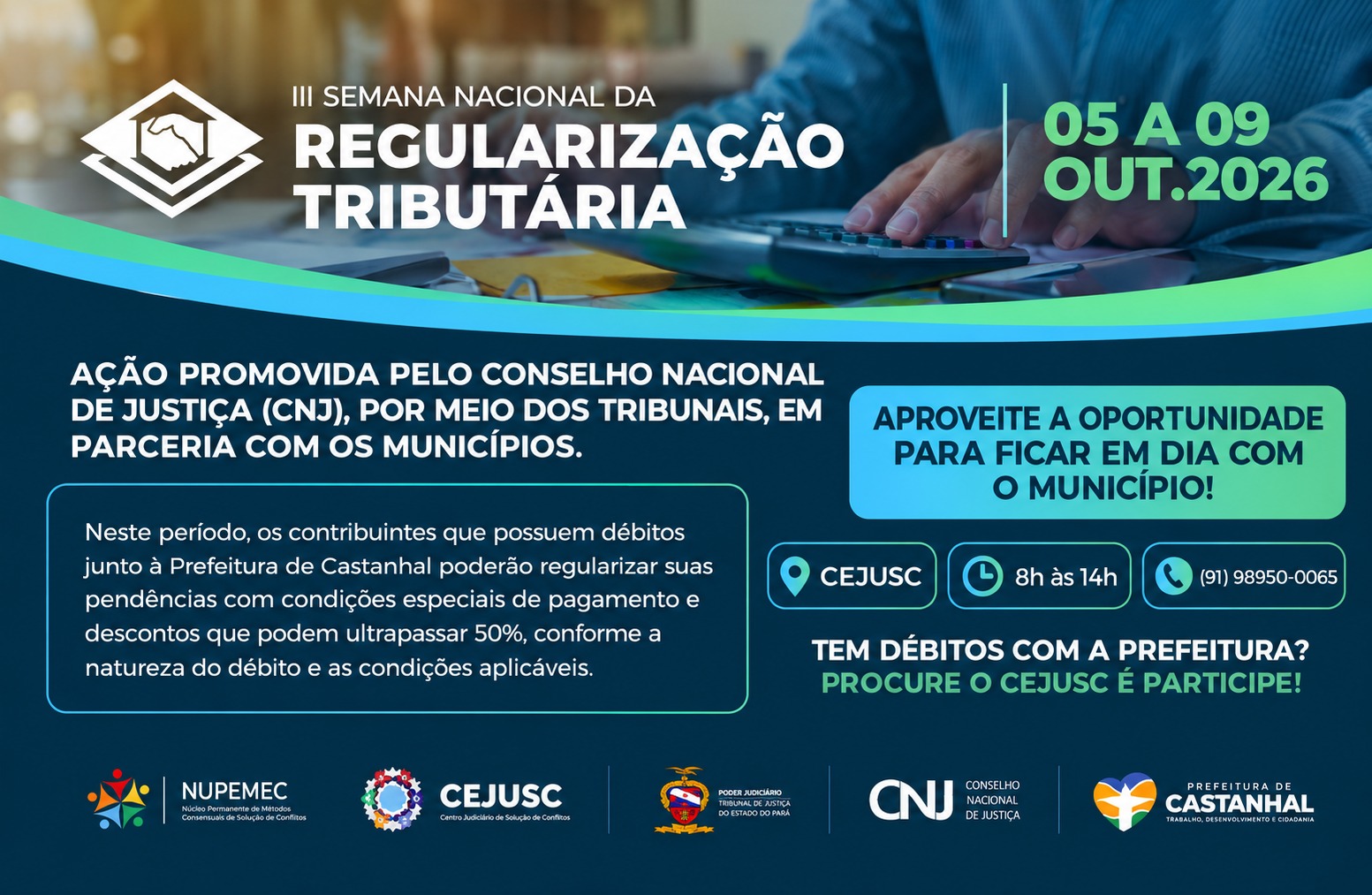 Semana de Conciliação - Regularize seus débitos